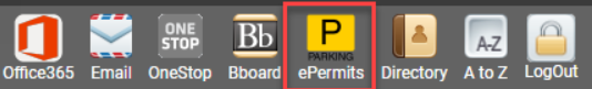 myWSU portal ePermits button location